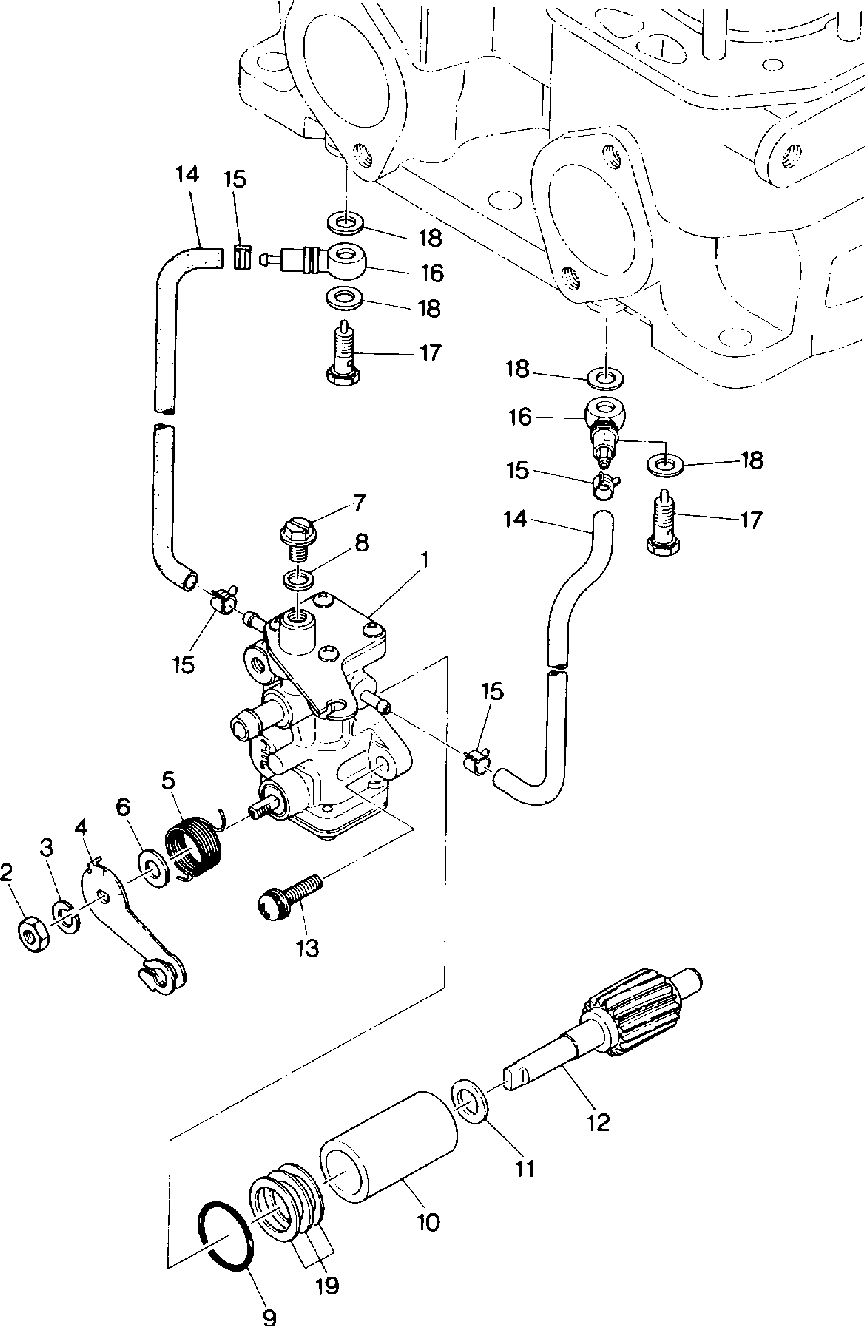 Oil pump 400