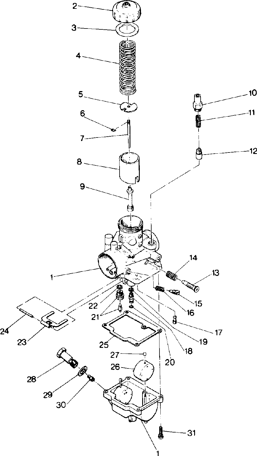 Carburetor sprint es