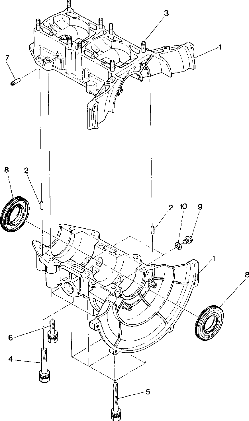 Crankcase sprint es