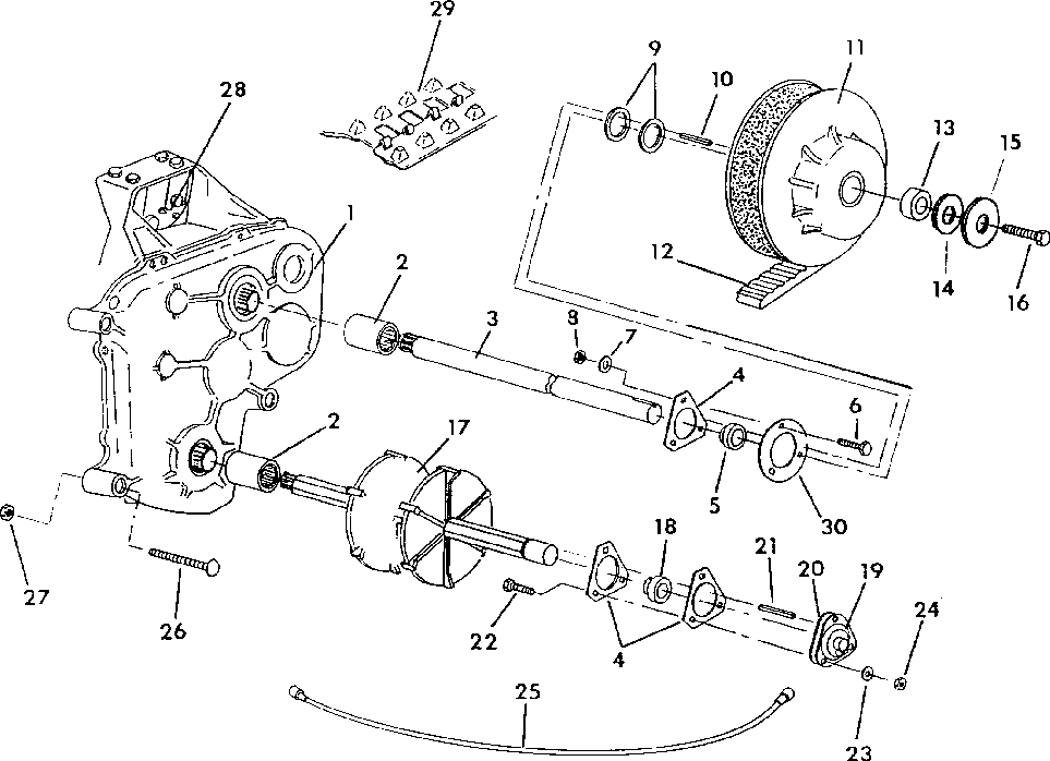 Track and driveshaft supertrak