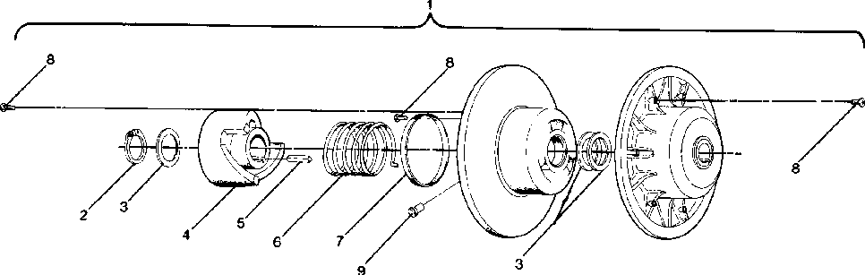 Driven clutch supertrak