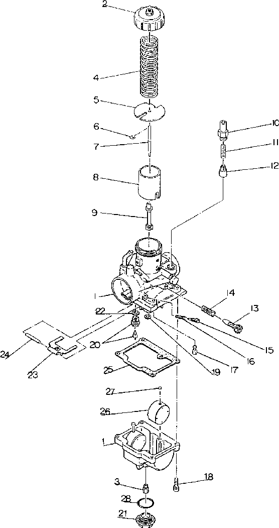 Carburetor sport & sport gt