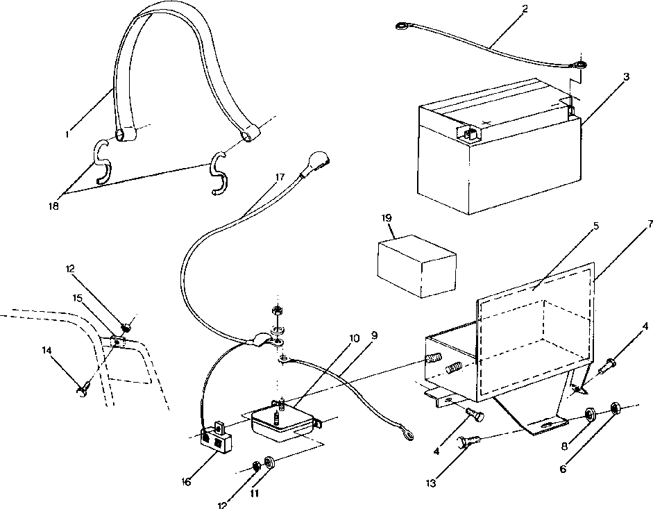 Electric start components500 and 500 classic