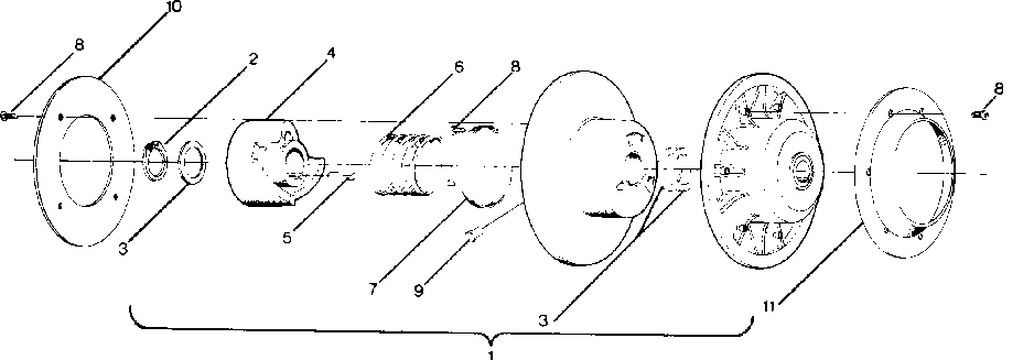 Driven clutch asm.650 and 650 sks