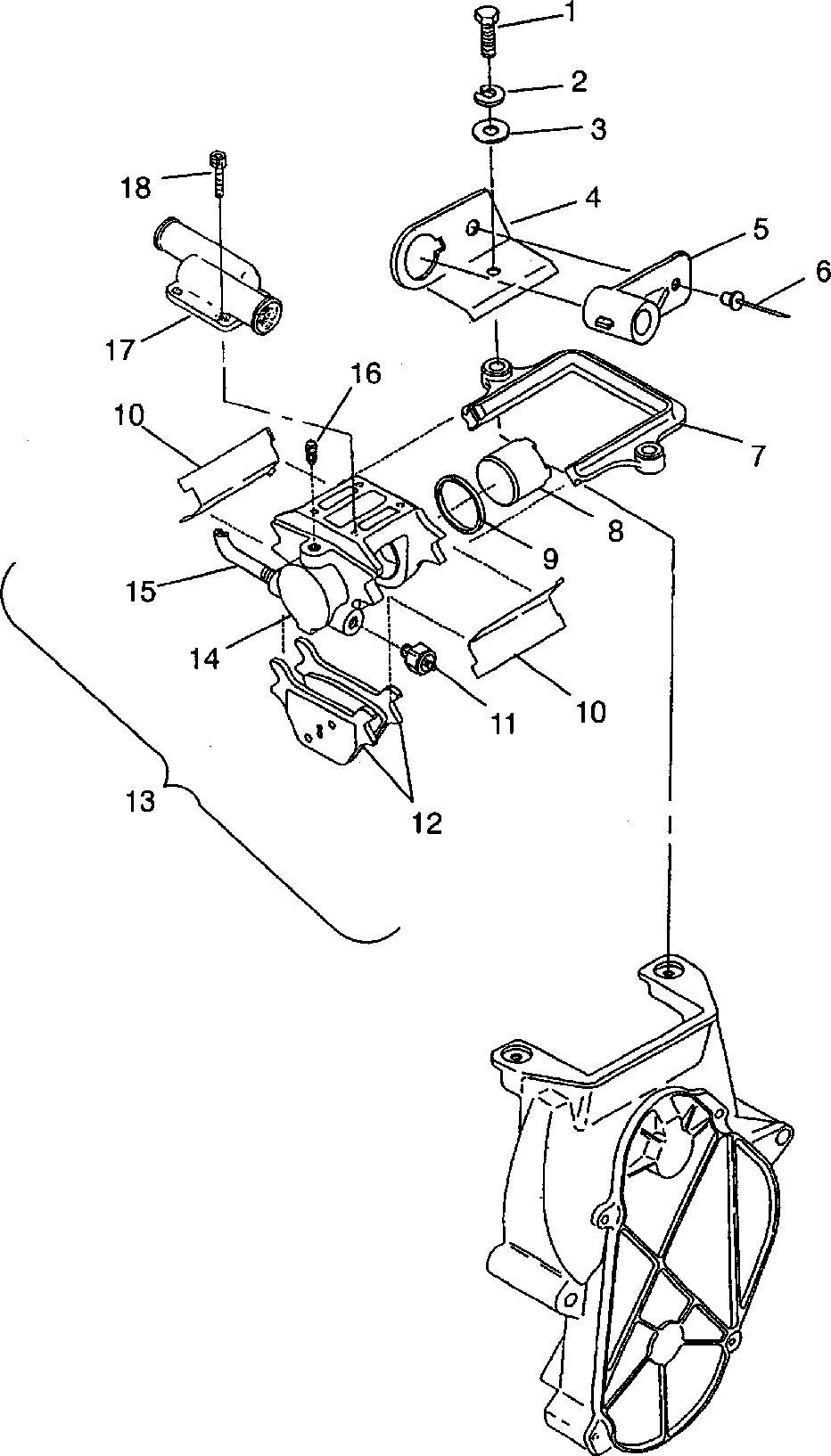 Brake storm 0940782 and storm sks 0940582