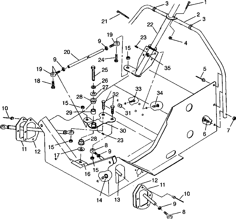 Запчасти поларис widetrak lx