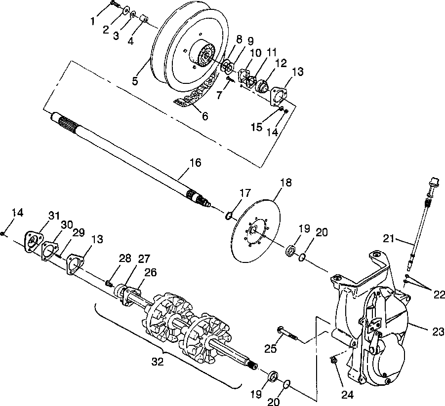 Drive train - 0980143