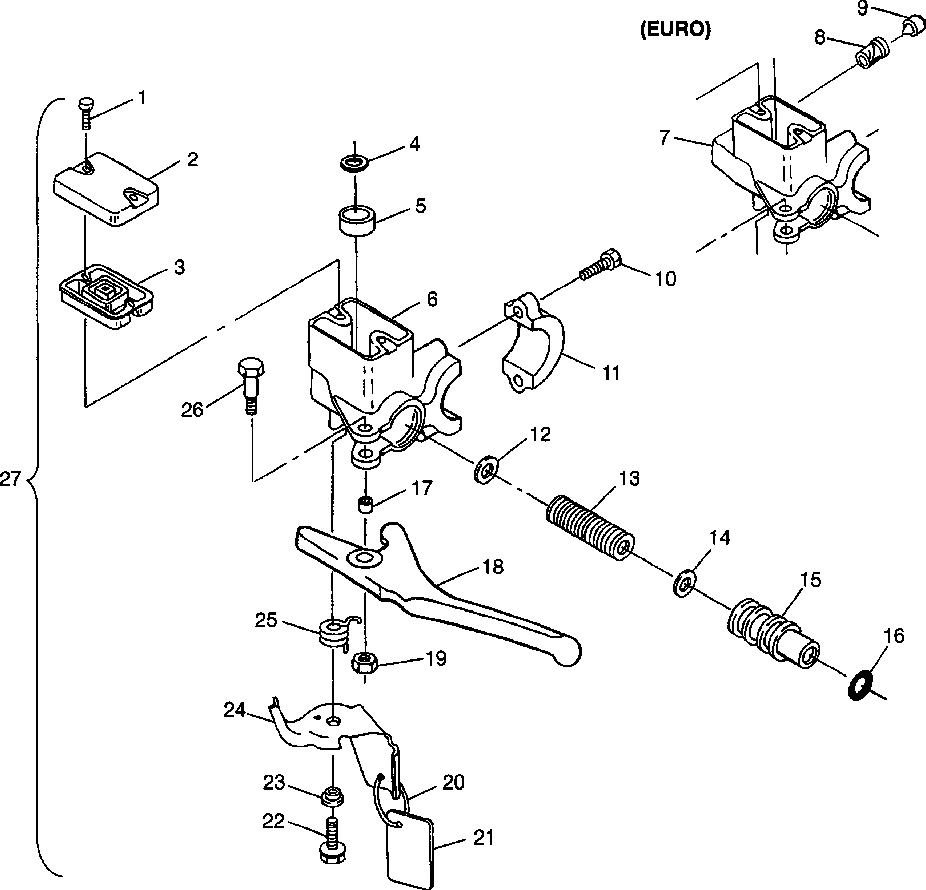 Master cylinder - 0980143