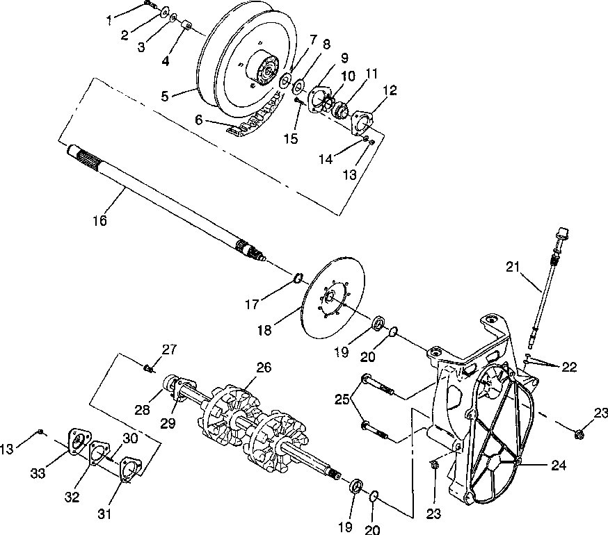 Drive train - 0980443