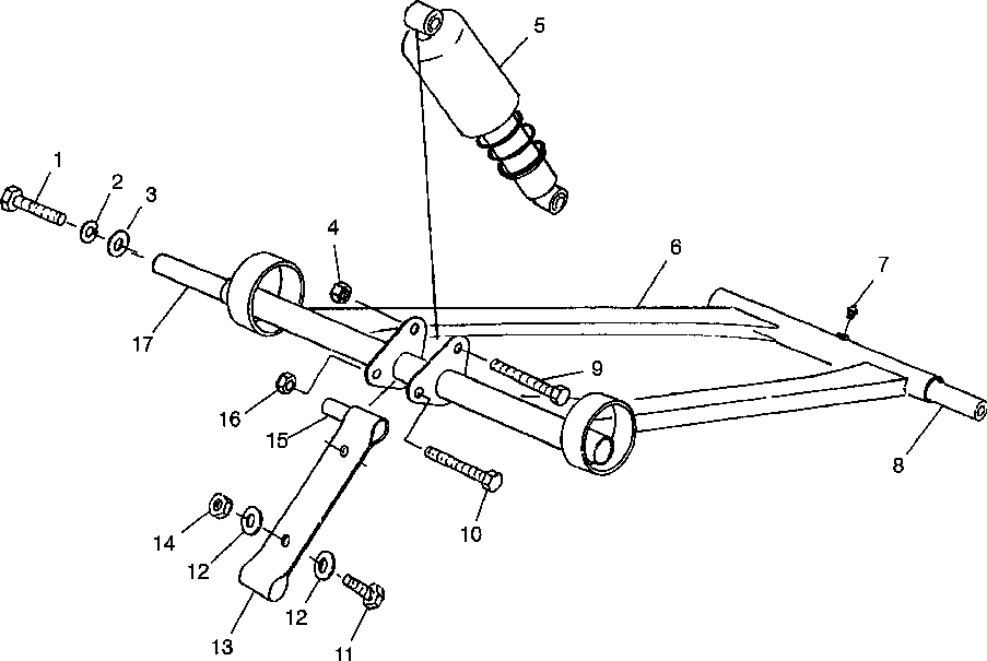 Front torque arm - 0980443