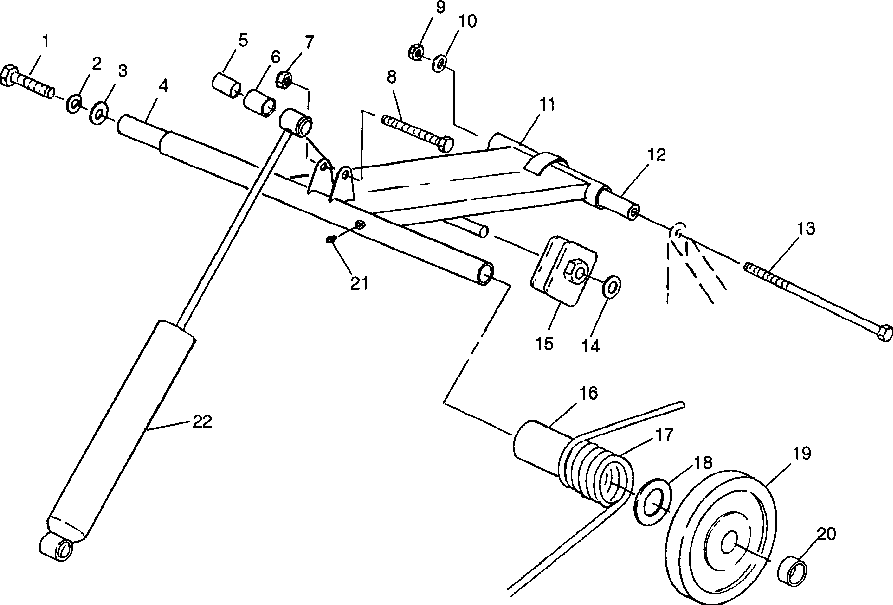 Rear torque arm - 0980443