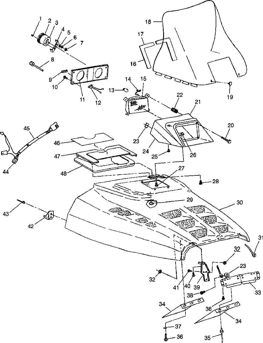 Hood sport 0980443 and sport touring 0980243