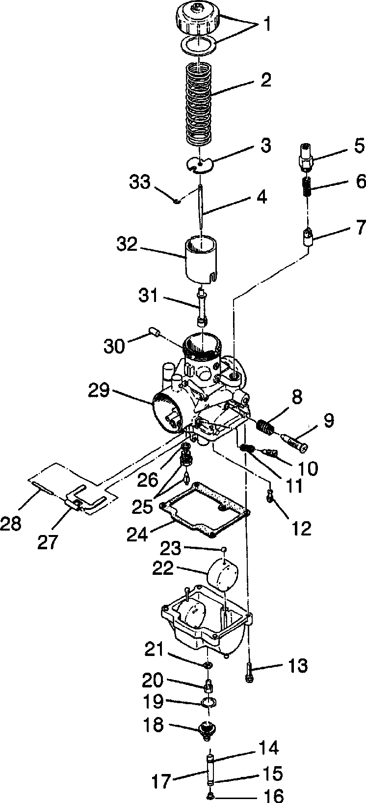 Carburetor super sport 0980761