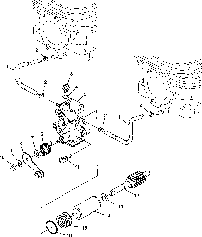 Oil pump super sport 0980761