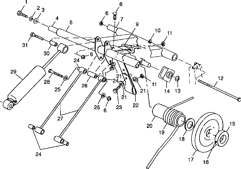 Rear torque arm - 0980958