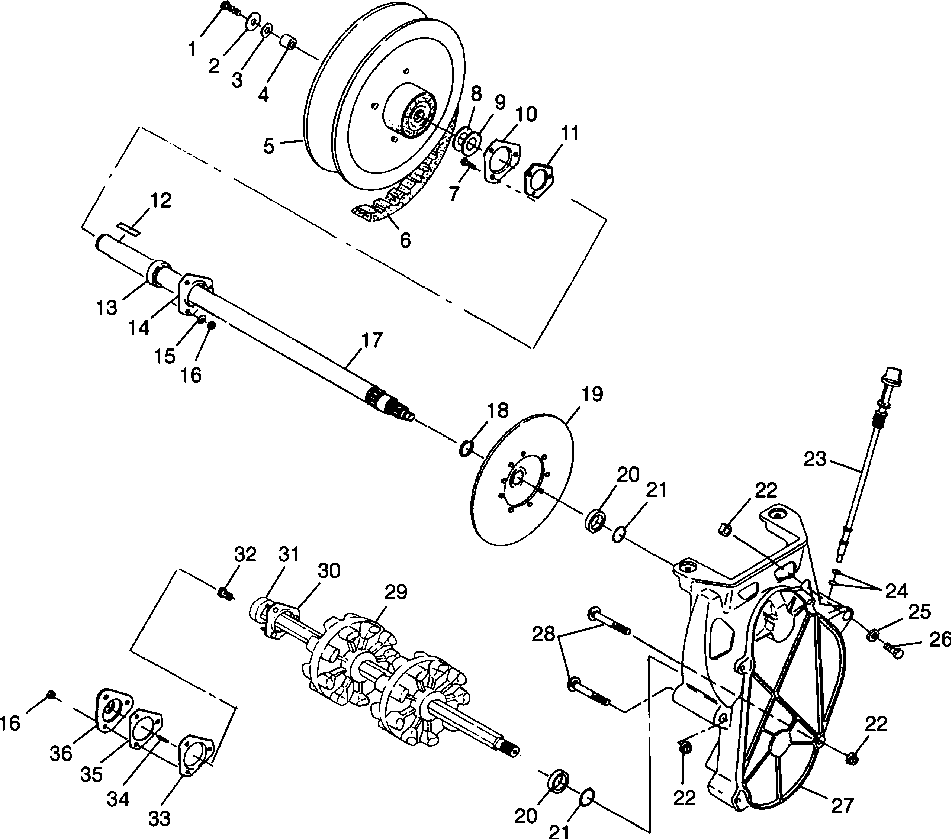 Drive train - e980958