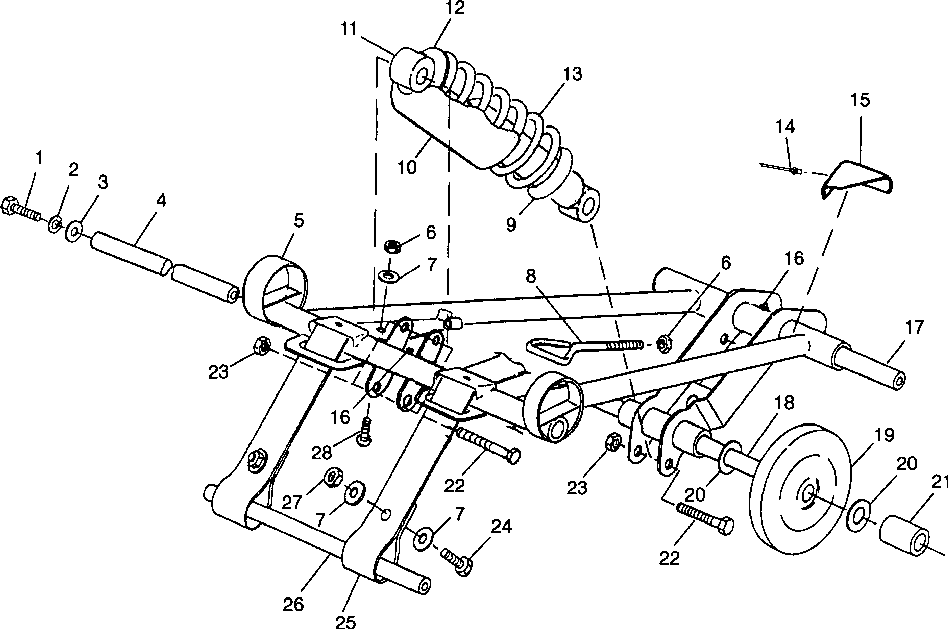 Front torque arm - 0980958