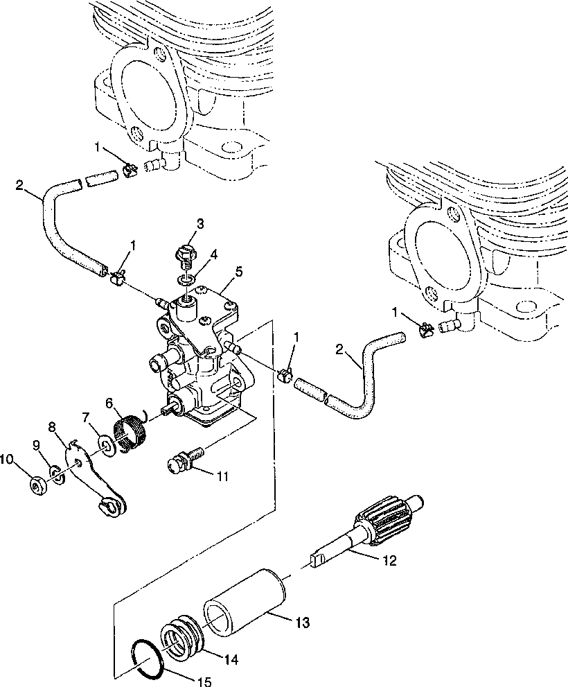 Oil pump xcf 0981643