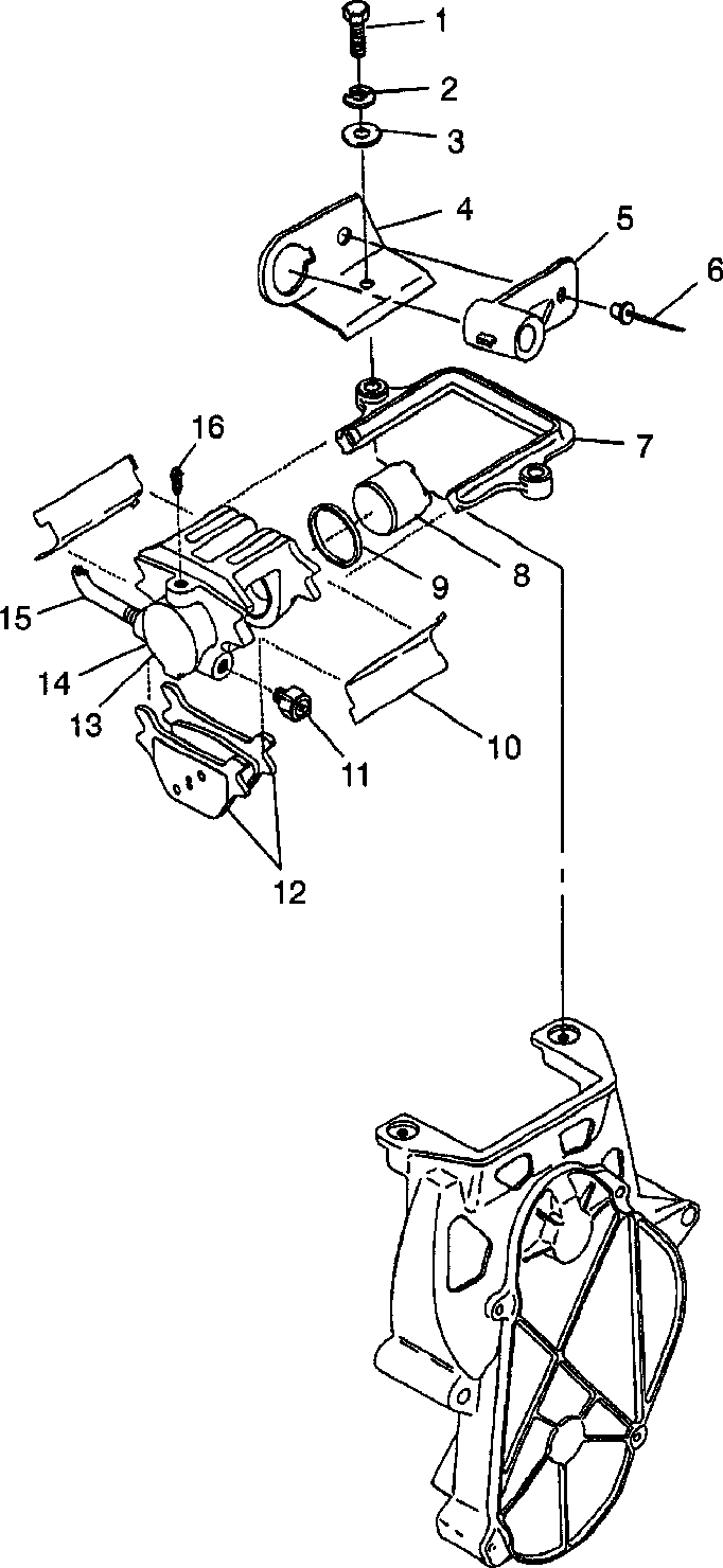 Brake xcf 0981643