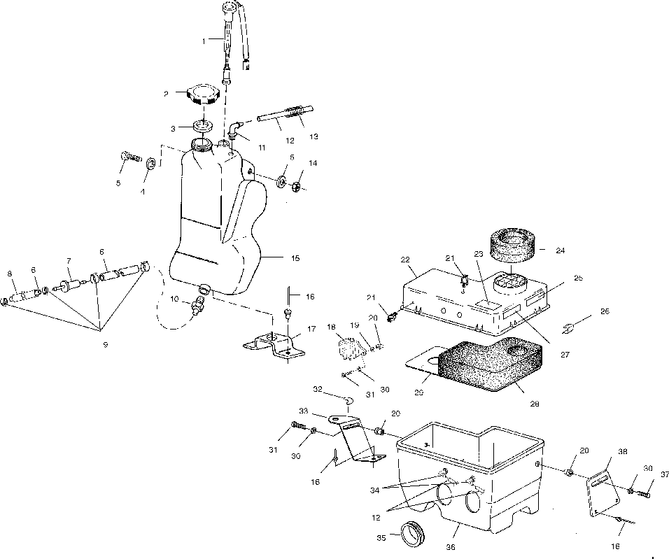 Tool kit trail touring o982362 and european trail touring e982362