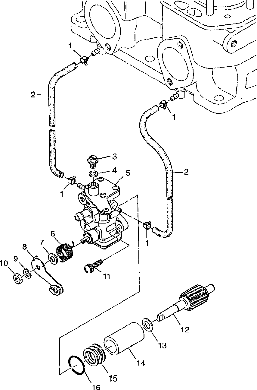 Oil pump 500 indy 0982764(a)(b) and european 500 indy e982764a