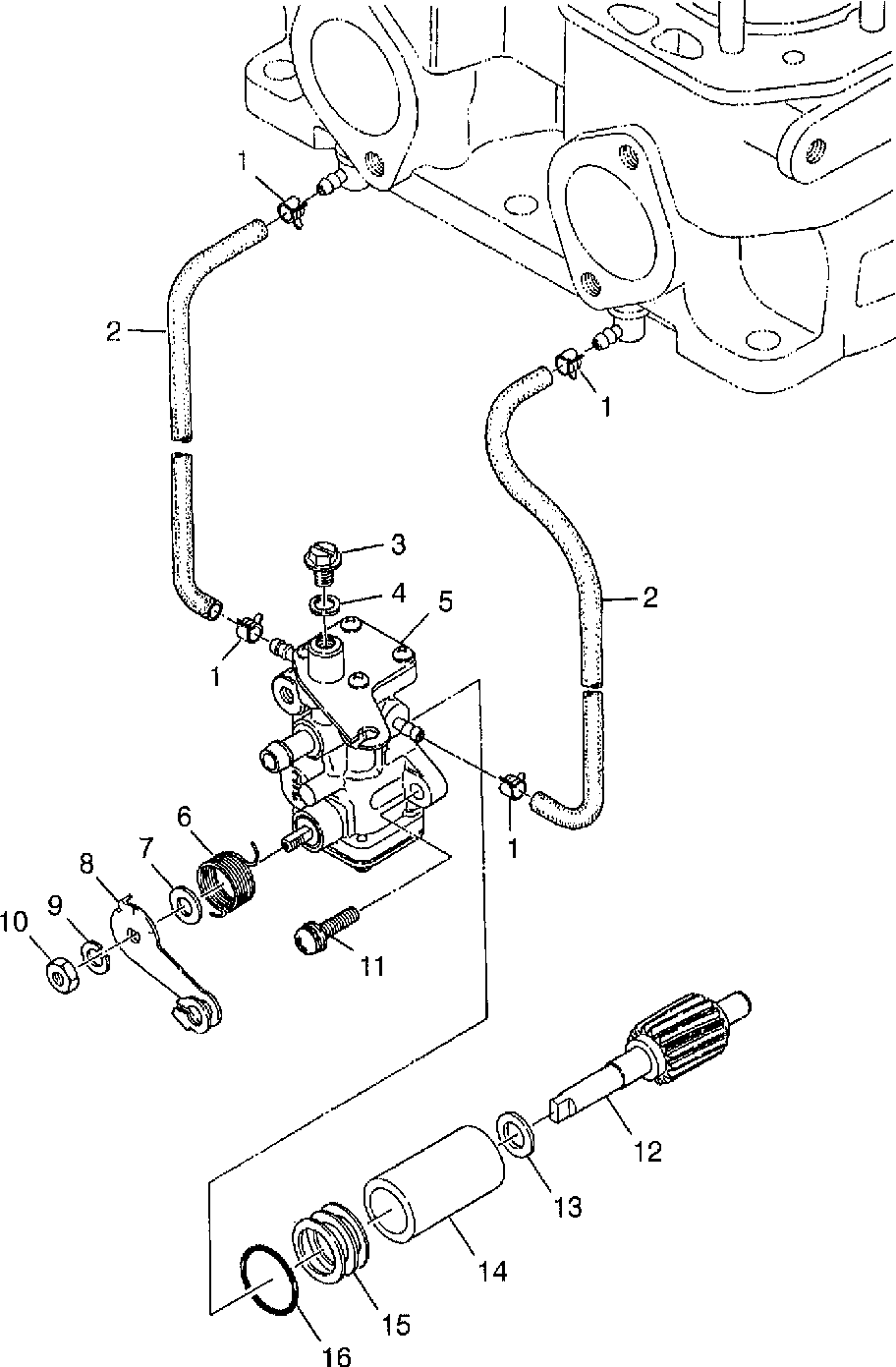 Oil pump classic 0983865