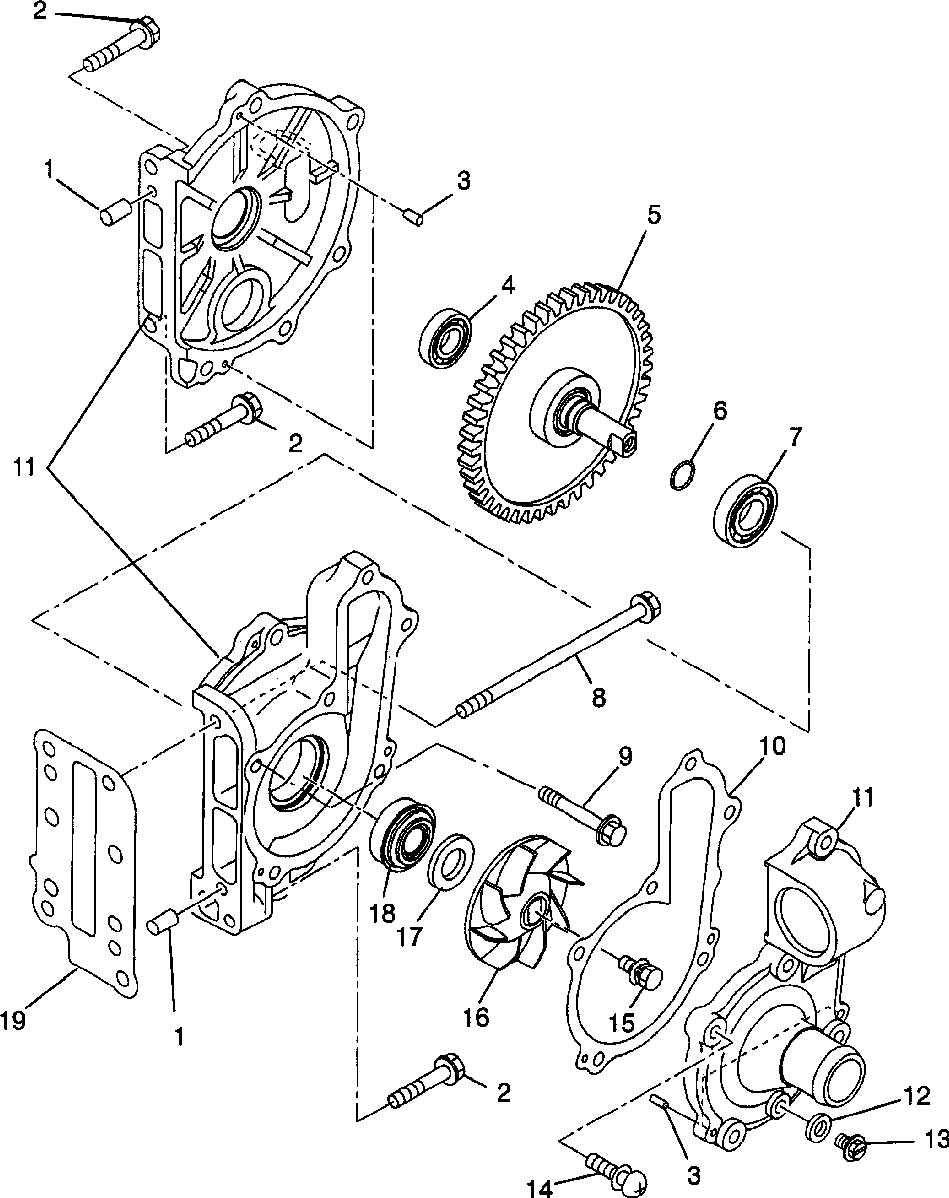 Water pump - e985378