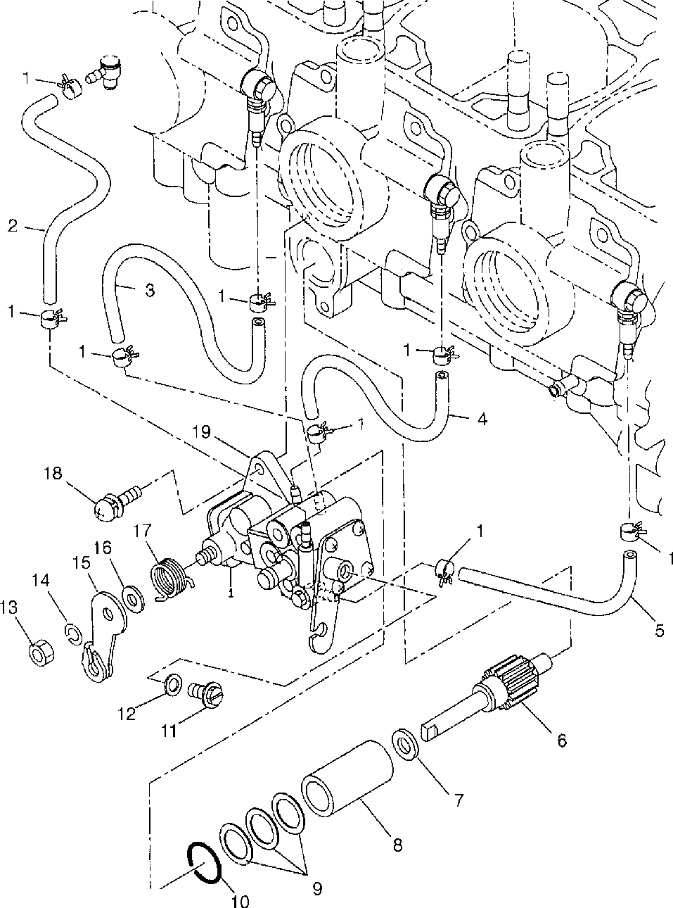 Oil pump 600 xcr 0985677