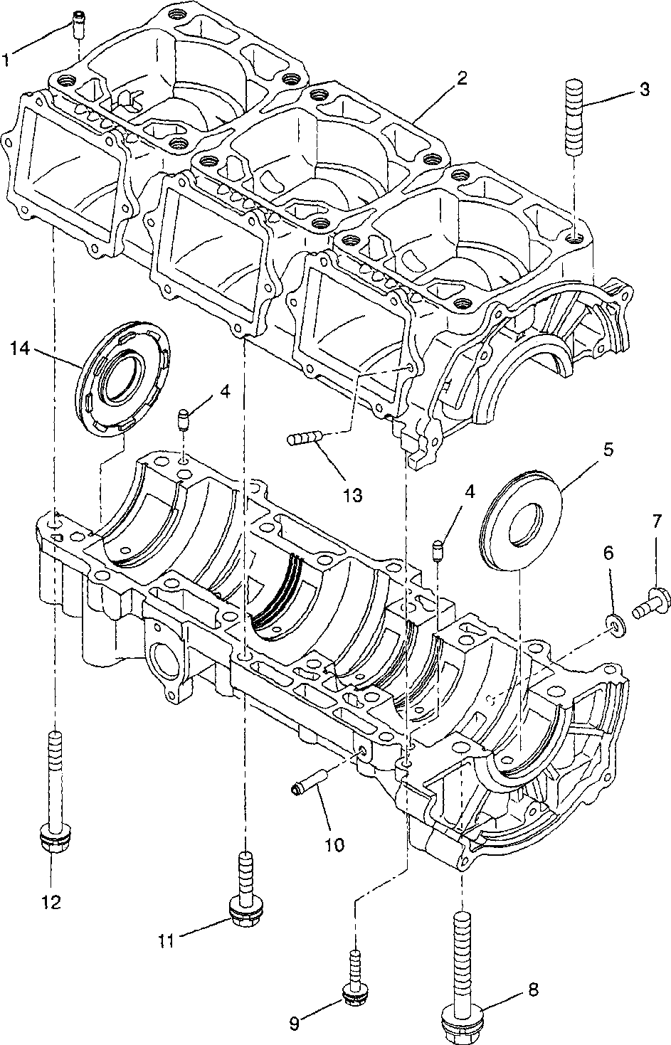 Crankcase - e985678