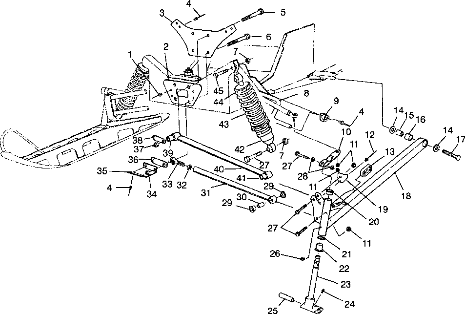 Front suspension - 0985782