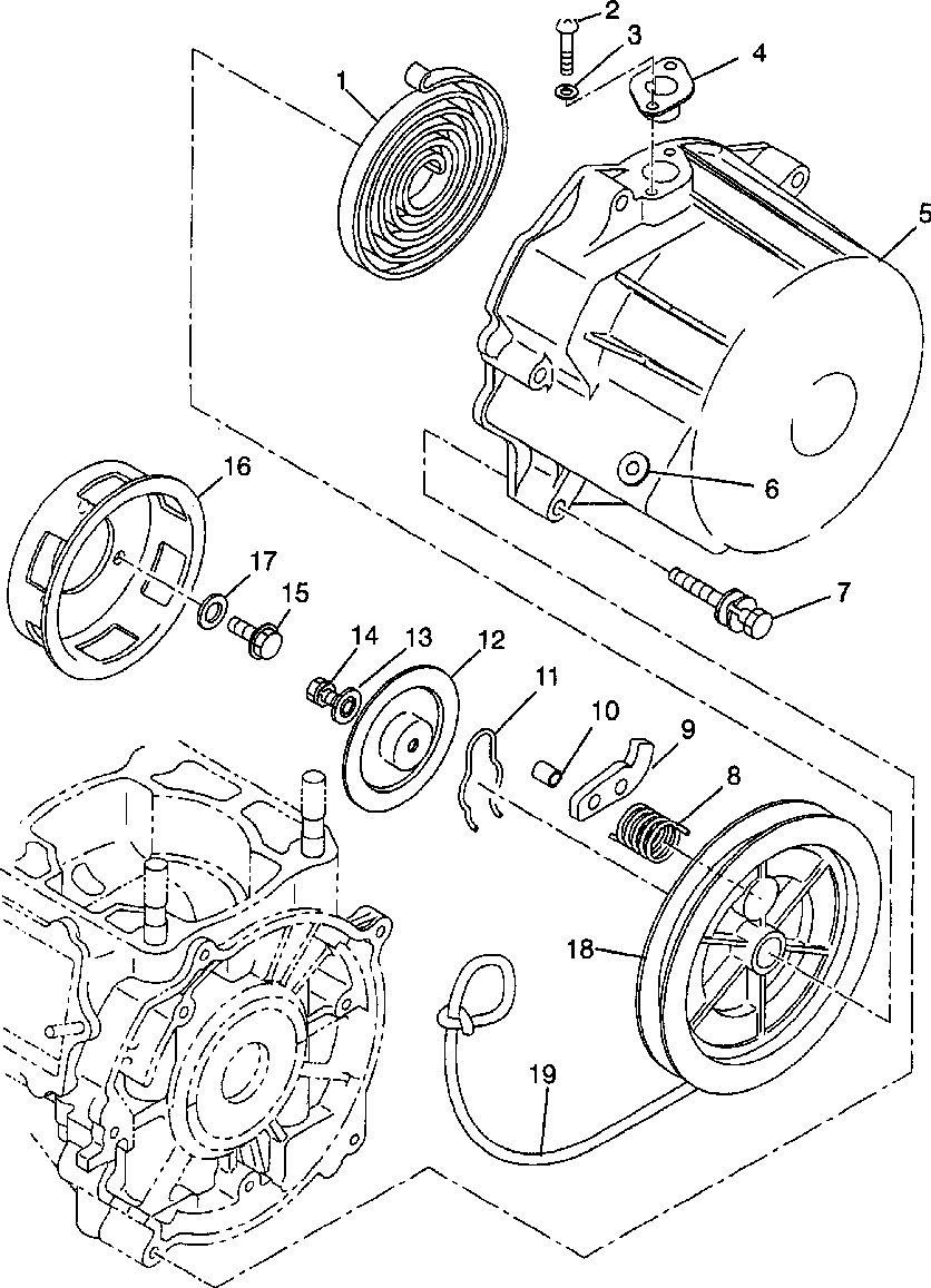 Recoil starter ultra 0986778