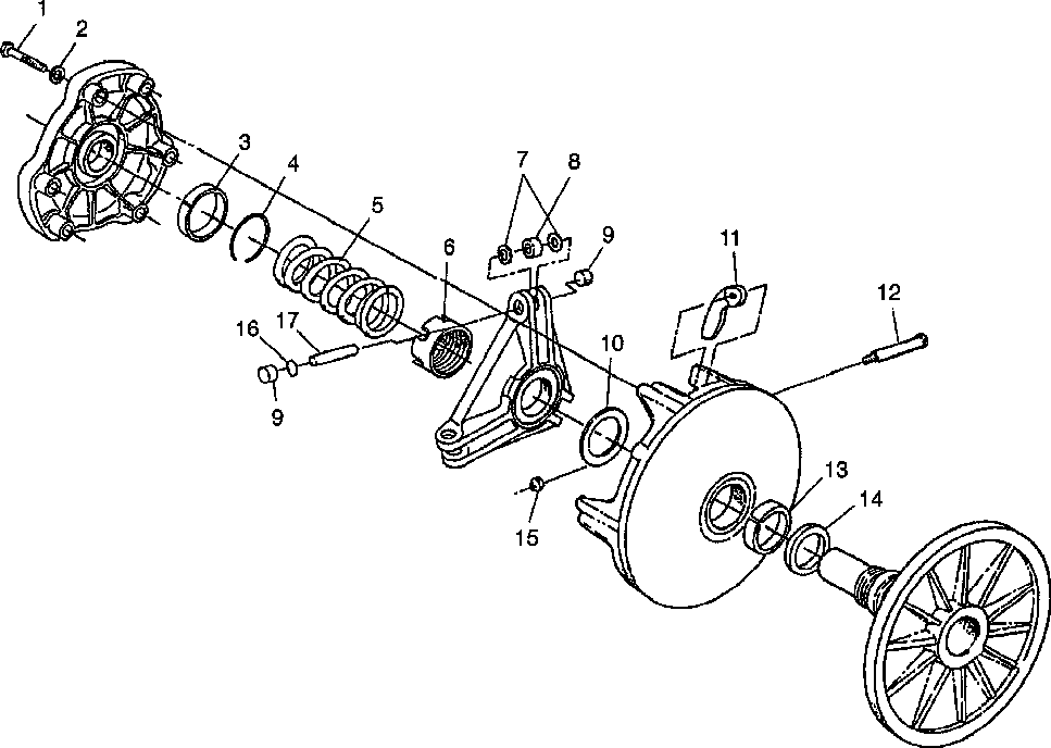 Drive clutch - 0986778