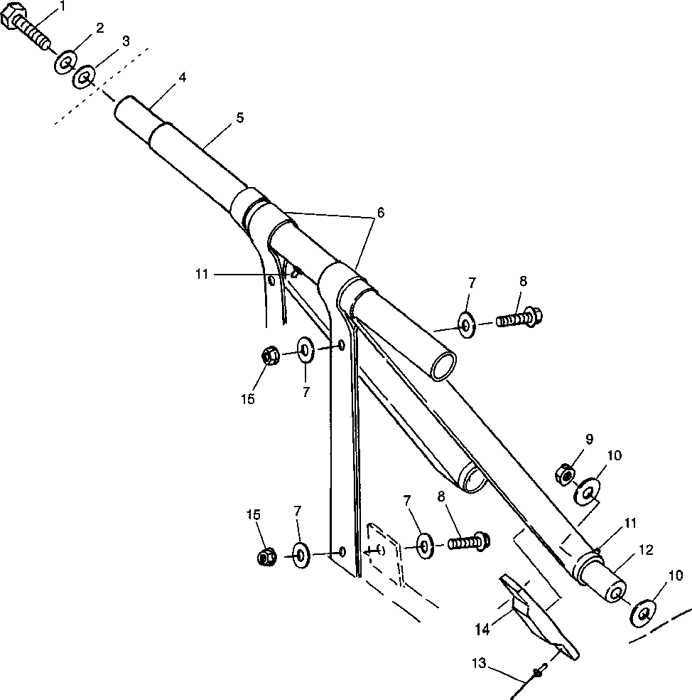 Front torque arm - 0986778