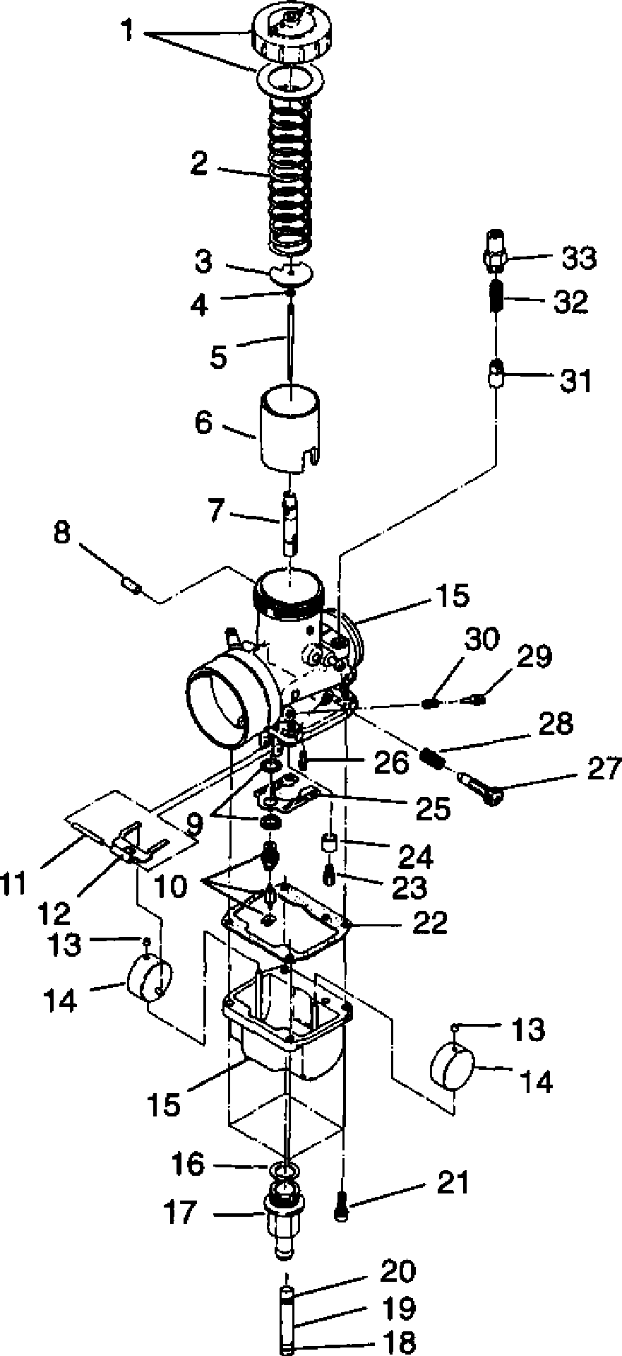 Carburetor - 099eb4bs(a)