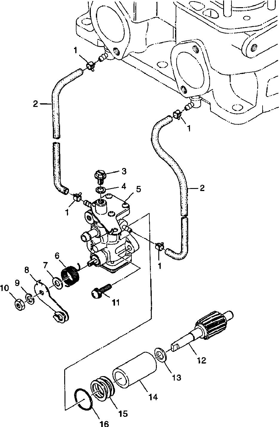 Oil pump - 099eb4bs(a)