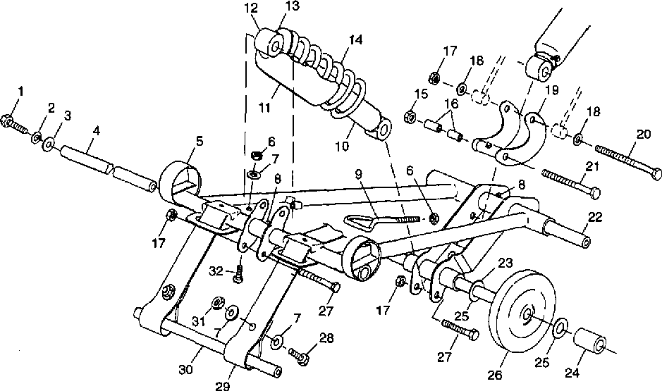 Front torque arm - 099eb4bsa