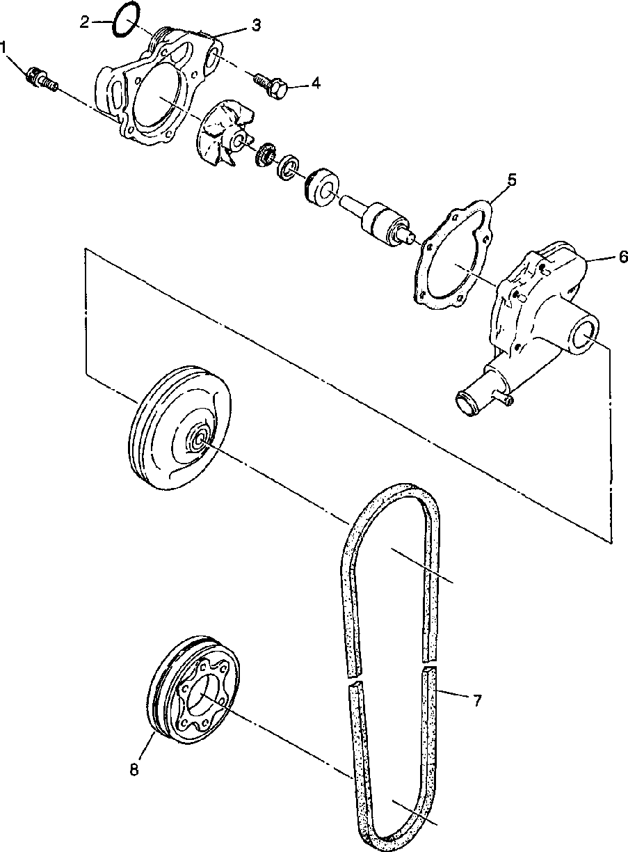 Water pump - 099eb4bs(a)