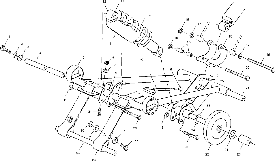 Front torque arm - 099eb4esa