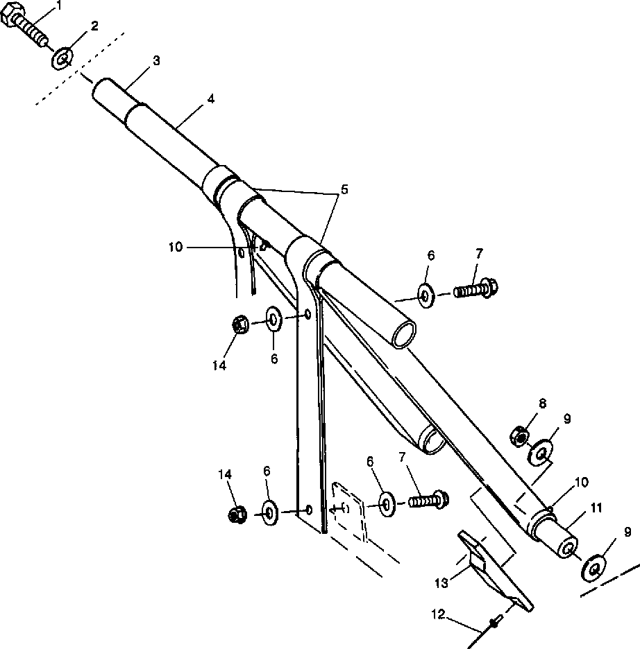 Front torque arm - 099ed6as