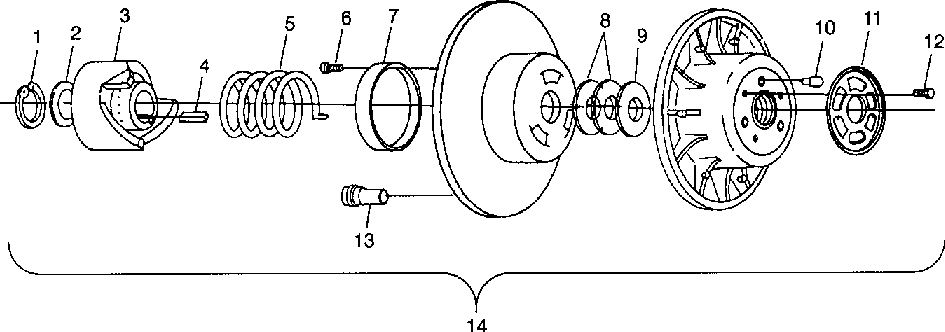 Driven clutch - 099et4esa