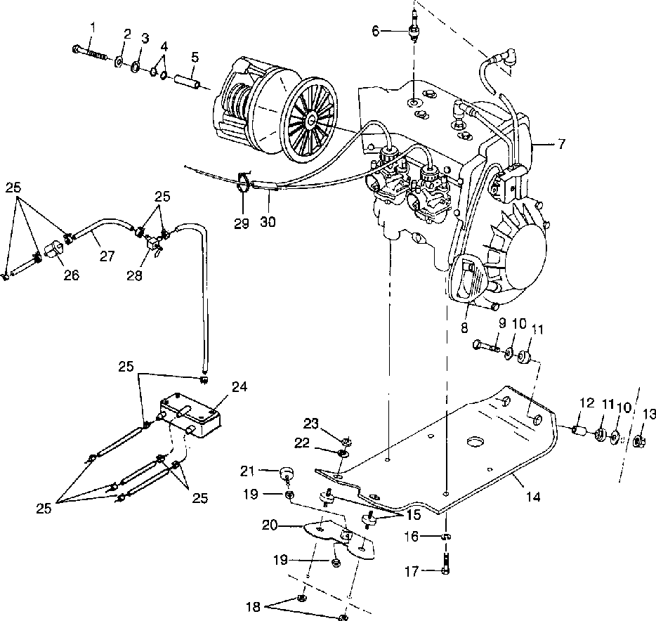 Engine mounting - 099et4esa