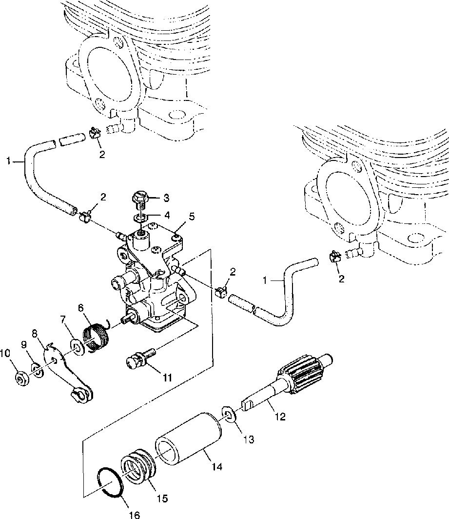 Oil pump - 099et4es