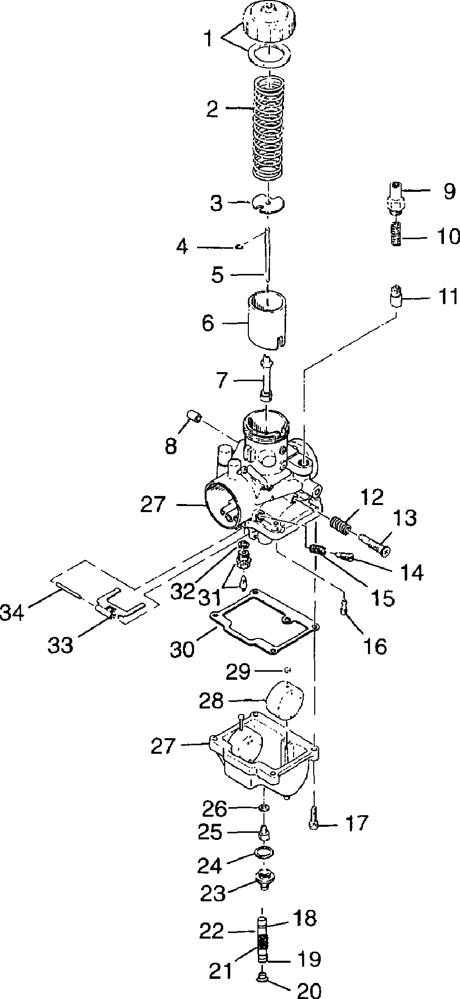 Carburetor - 099et6asa