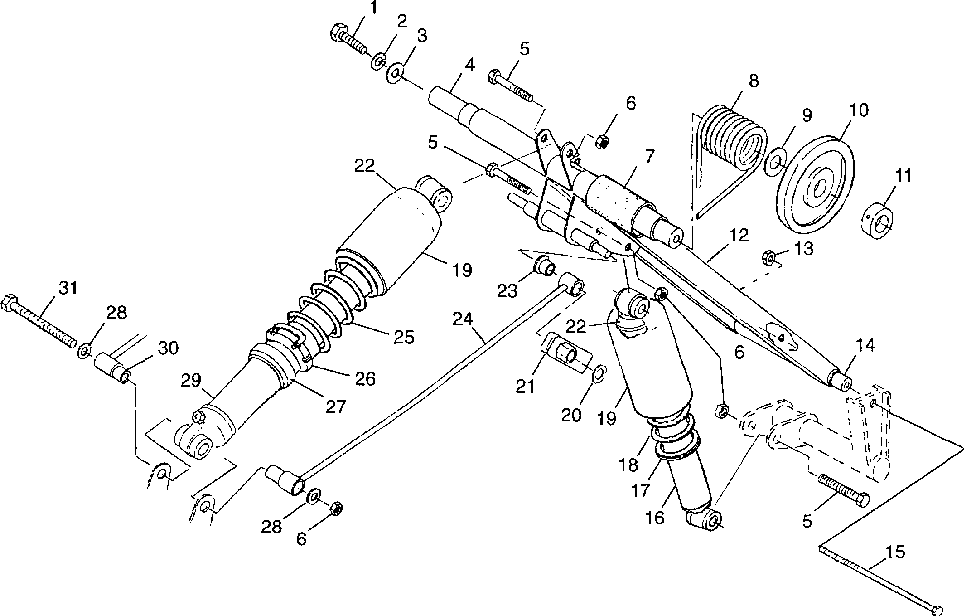 Rear torque arm - 099et6asa