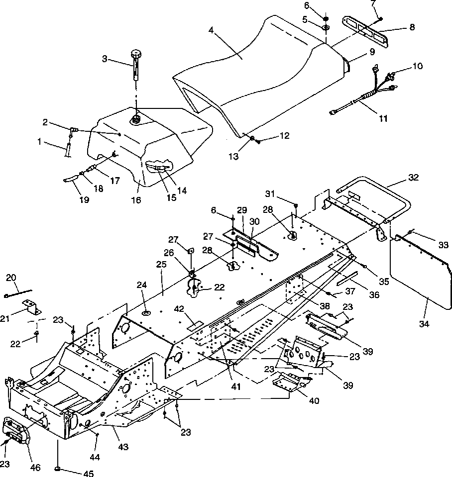 Tunnel and seat - 099ld3as