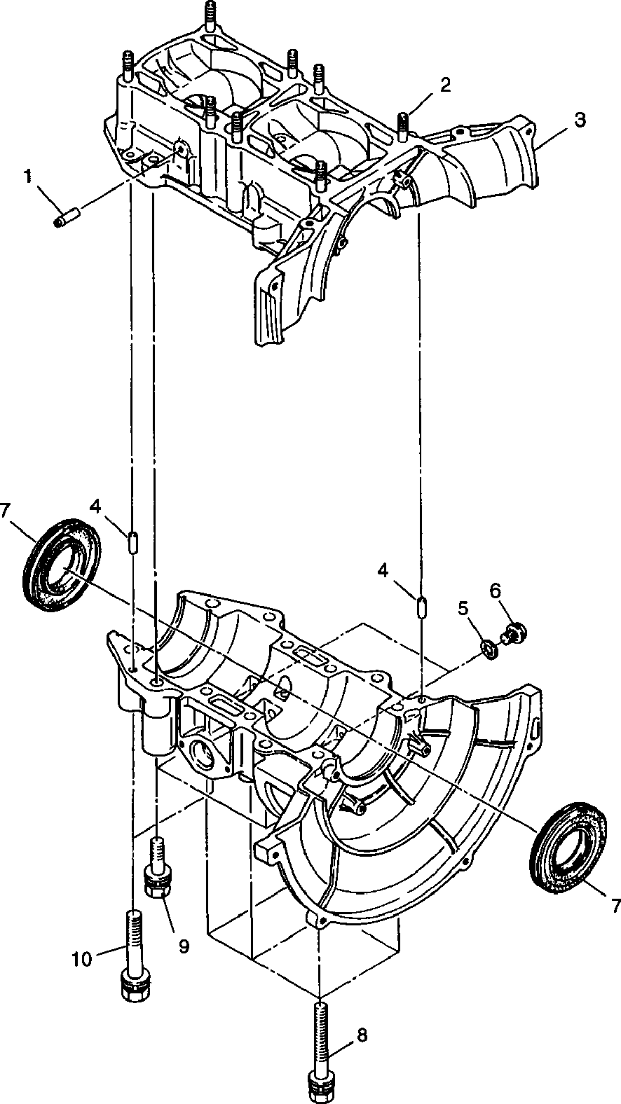 Crankcase - 099ld3as