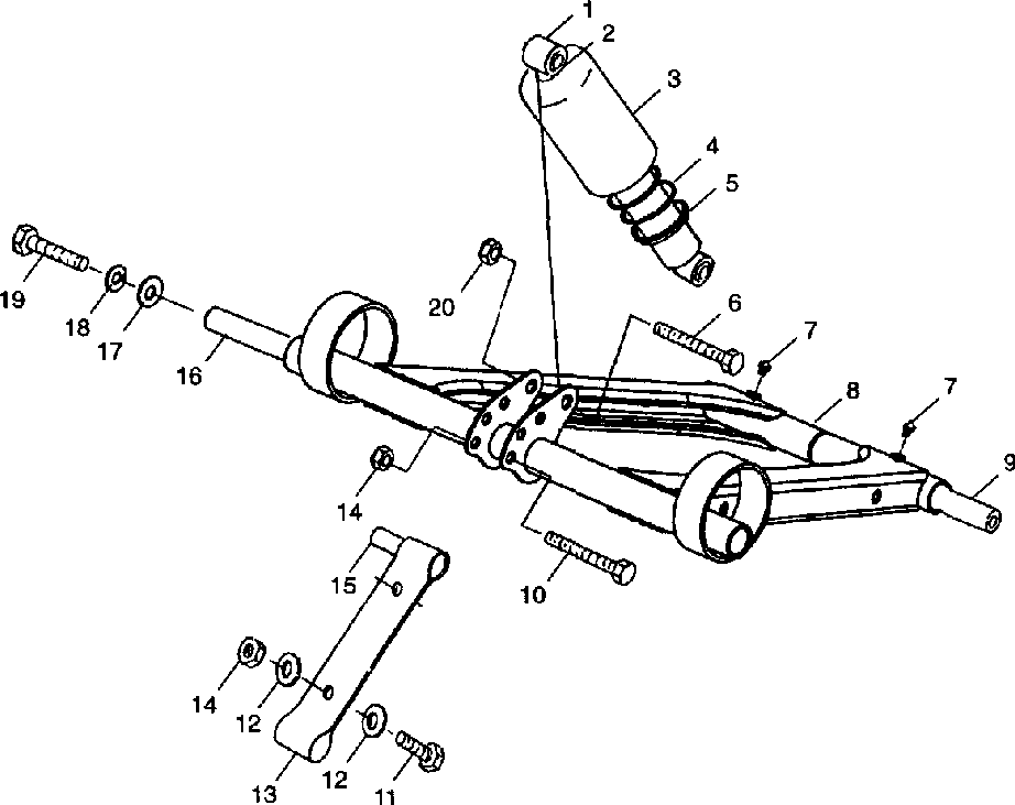 Front torque arm - 099ld3as