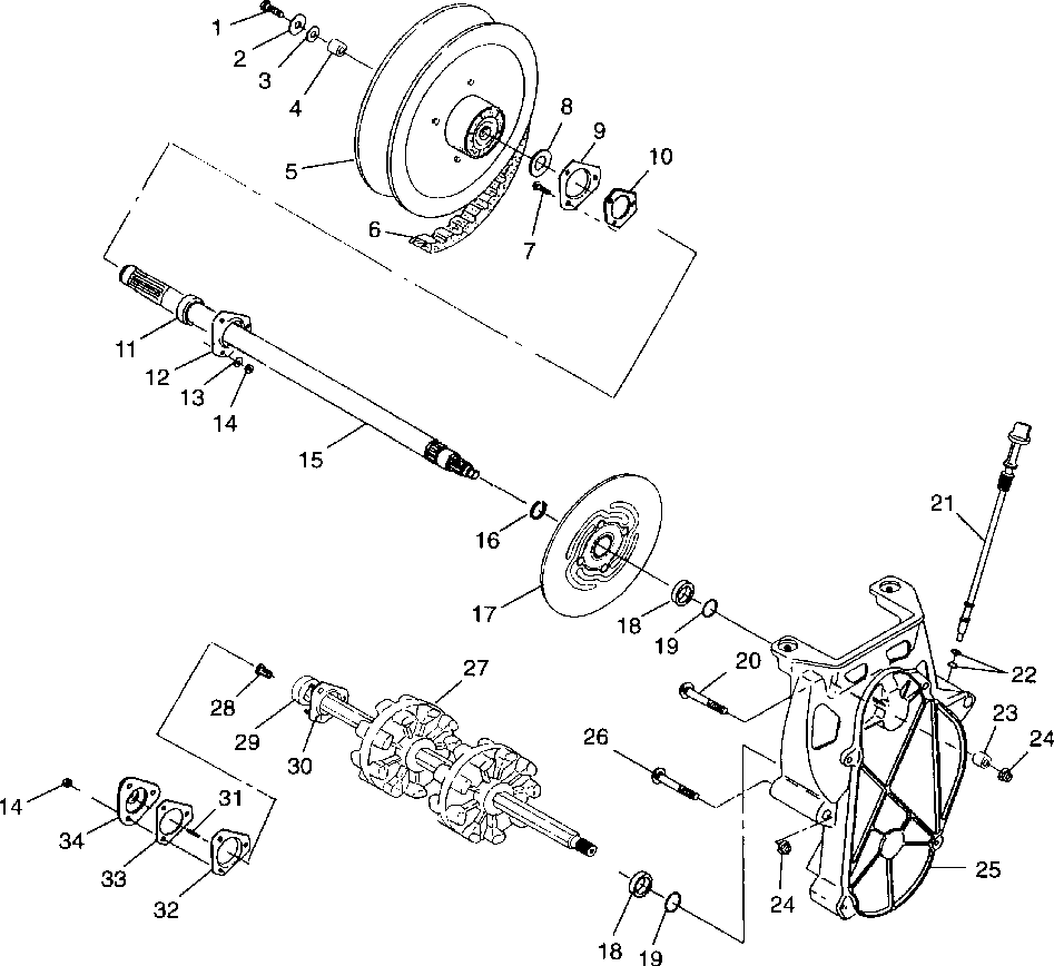 Drive train - 099sb4ds