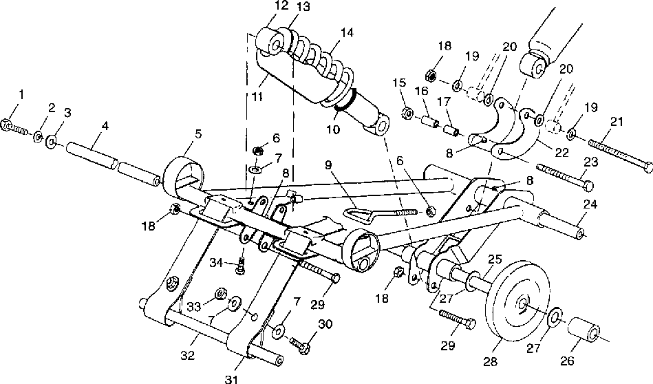 Front torque arm - 099sb6ds