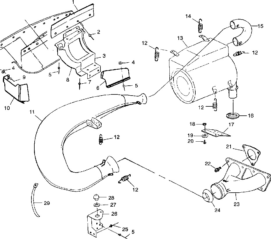 Exhaust system - 099sb6ds